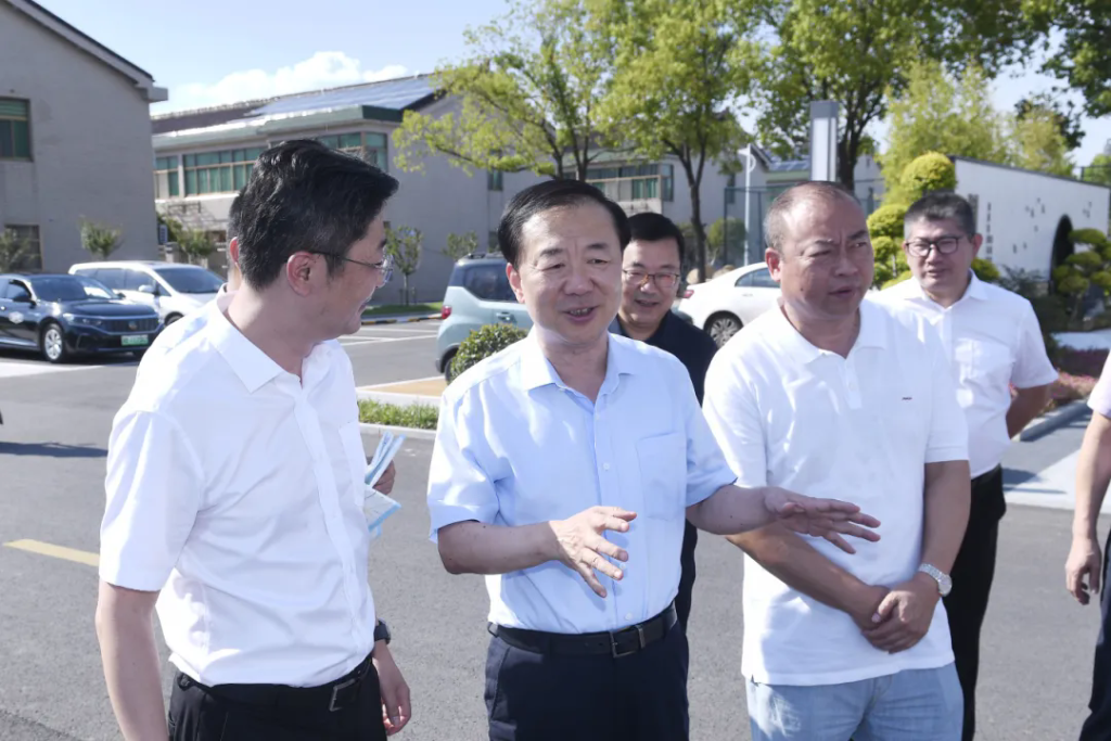 許峰調(diào)研張家港河河道治理工作