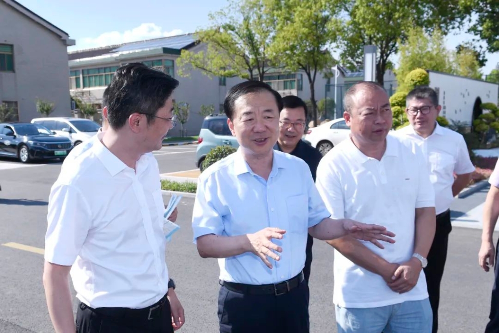 許峰調(diào)研張家港河河道治理工作